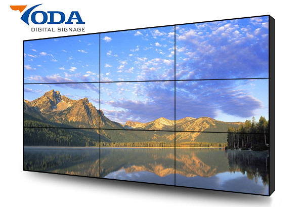 46" Narrow Border 8ms SCCP Ads Video Wall Displays